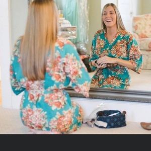 Wedding “getting ready” robe